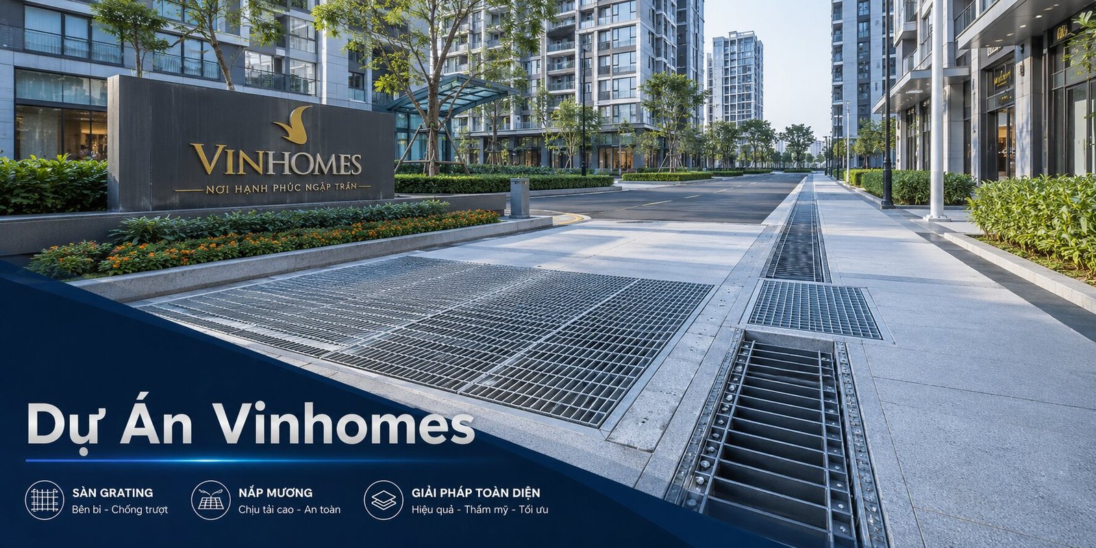 Dự án sàn Grating Vinhomes